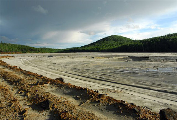 Хвостохранилище в карабаше